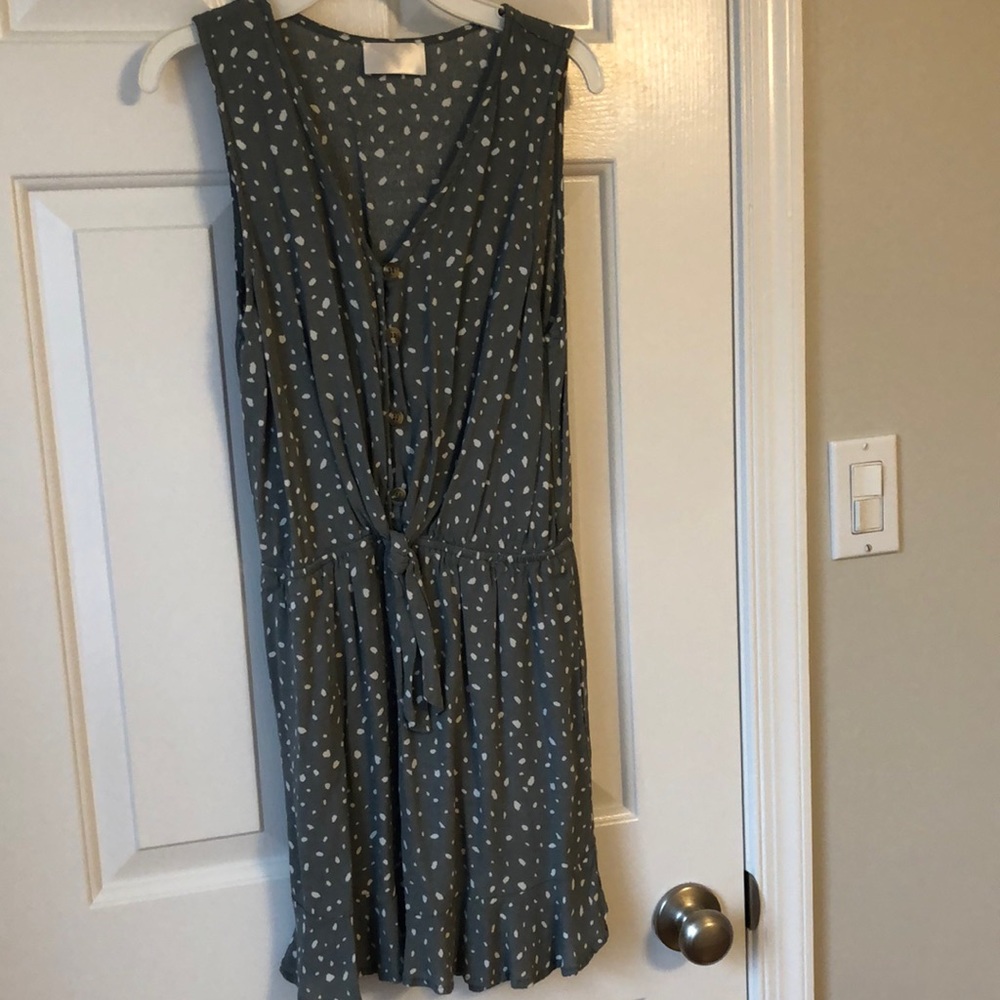 Pink Lily Greige romper